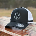 RCA Striped Trucker Cap - Black/White